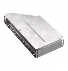 Переходник правый с крышкой Стандарт 600х400х100   PR16.0735  Промрукав