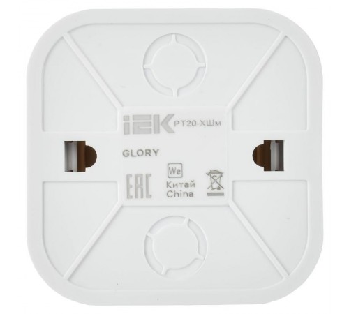 GLORY Розетка телефонная RJ11 о/у РТ20-ХШм шампань матовый  ETH10-K37M  IEK