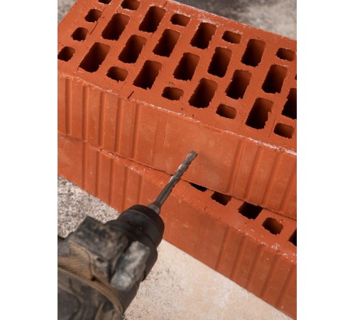 Бур по бетону SDS-plus 6х110 мм (4 резца)(4S спираль)EKF Expert  db-6-110-4x4  EKF