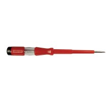 Тестер напряжения контактный 100-500V, 12*200 мм, красный  32861  STEKKER