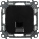 Valena ALLURE DIY Антрацит Розетка комп(RJ45) 1-ая 5 кат UTP  753950  Legrand