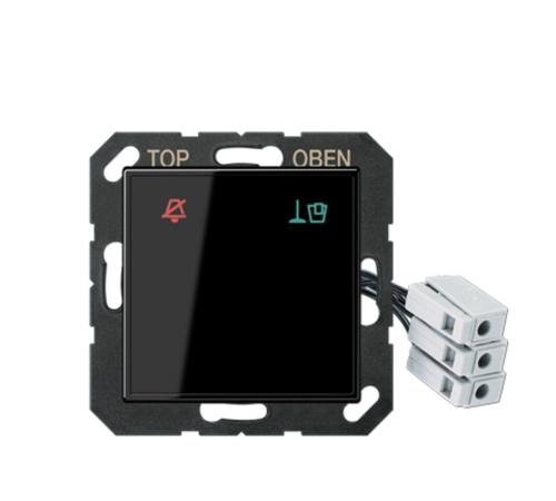 Накладка (стекло) для внешнего DND-модуля с LED-лампами, 24 В  ACUKO6M24SW  Jung