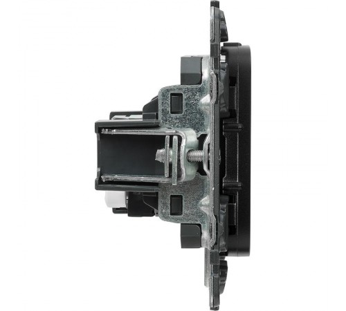 Valena ALLURE DIY Антрацит Розетка комп(RJ45) 1-ая 5 кат UTP  753950  Legrand