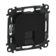 Valena ALLURE DIY Антрацит Розетка комп(RJ45) 1-ая 5 кат UTP  753950  Legrand