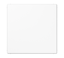 Kрышка без отверстий (креплением шурупами) LS961BWW Jung