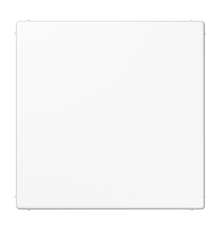 Kрышка без отверстий (креплением шурупами) LS961BWW Jung