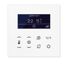 Контроллер двутрубных фэнкойлов TRDLS923028WW Jung