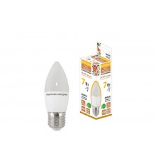 Лампа светодиодная FС37-7 Вт-230 В -4000 К-E27 Народная  SQ0340-1543  TDM