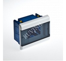 Щиток тусо c/п ГСК на 4 мод,с двер, 140х112х70мм  68224  Рувинил