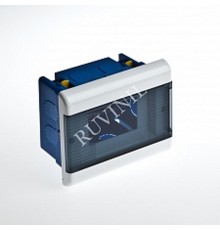 Щиток тусо c/п ГСК на 4 мод,с двер, 140х112х70мм  68224  Рувинил