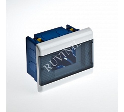 Щиток тусо c/п ГСК на 4 мод,с двер, 140х112х70мм  68224  Рувинил