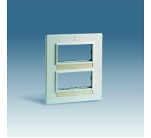 Simon 27 Рамка 6 постов. 12 мод., слоновая кость  27852-32  Simon