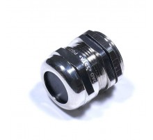 Кабельный ввод PG 21 латунный УТ1,5 IP68 (d кабеля 13-18 мм)  zeta30152  ГОФРОМАТИК