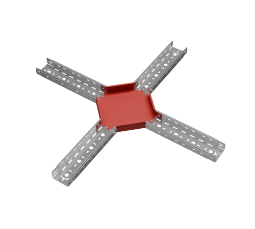 Х-разветвитель 50х100 мм "ПЛЮС" INOX304  XDplus50-100 INOX304  КМ - профиль