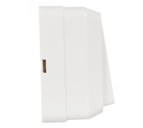 ОКТАВА белый Выключатель 1-клавишный кнопочный 10А ВСк20-1-0-ОБ  EVO13-K01-10-DC  GENERICA