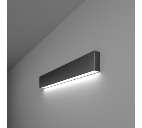 Светильник светодиодный накладной линейный односторонний53см 10W 6500K черная шагрень (101-100-30-53)  a042938  Elektrostandard