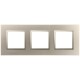 Рамка для розеток и выключателей Elegance 14-5013-04 Classic, на 3 поста, шампань  Б0060584  ЭРА