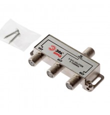 DS-F-02  ДЕЛИТЕЛЬ ТВ х 3под F разъём 5-1000 МГц, simple (10/200/6000)  Б0048321  ЭРА