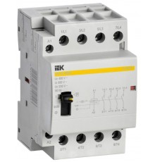 Контактор модульный с ручным управлением КМ63-40МР AC KARAT IEK  MKK22-63-40  IEK