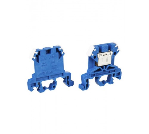 Зажим наборный ЗНИ-4мм2 (JXB35А) синий          YZN10-004-K07  IEK