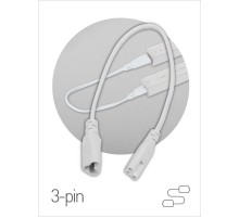 Кабель соединительный для линейного светильника  Cable FT-C5-С6-0,5 3pin мама-папа , удлинитель  Б0066943  ЭРА