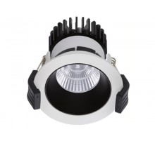 Светильник светодиодный ДВО COOL 13 BL/WH D45 15Вт 3000K (with driver) EM3 IP20 БАП 3ч  1412001150  Световые Технологии