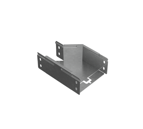 Переходник левый 80х100-150 мм "ПЛЮС" HD  PDplus80-100-150-L HD   КМ-профиль