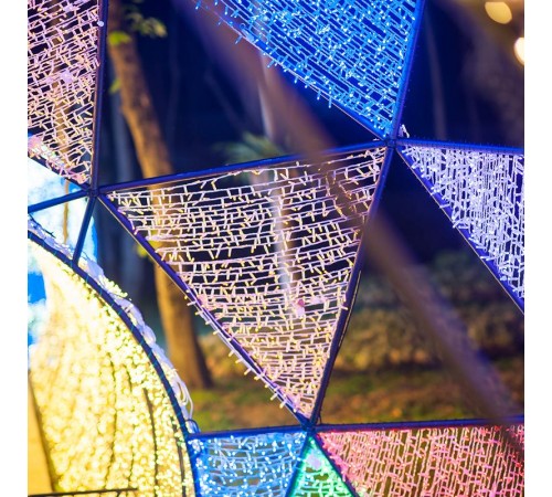 Светодиодная гирлянда ARD-STRING-CLASSIC-10000-WHITE-100LED-STD WARM (230V, 7W)  025809  Arlight