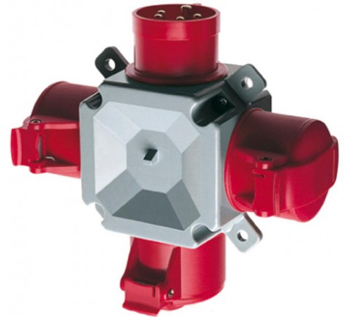 Адаптер 3-лучевой 316T6, 16A, 3P+E, IP44  2CMA168122R1000  ABB