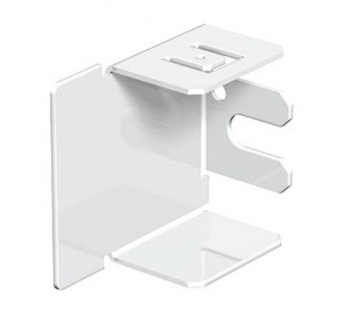 Заглушка кабельного канала LKM 40x40 мм (сталь,белый) (LKM E40040RW)  6249418  OBO Bettermann