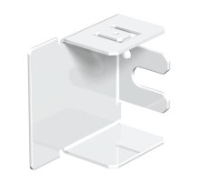 Заглушка кабельного канала LKM 40x40 мм (сталь,белый) (LKM E40040RW)  6249418  OBO Bettermann