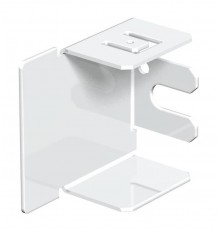 Заглушка кабельного канала LKM 40x40 мм (сталь,белый) (LKM E40040RW)  6249418  OBO Bettermann