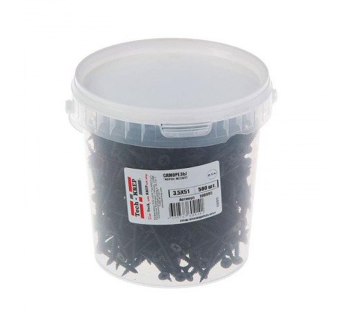 Саморез ШСГМ 3,5х51 (500 шт) - ведро ( 1,158 кг)  100095  Tech-KREP