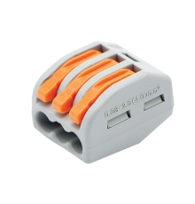 Строительно-монтажная клемма СМК 222-413 (25штук/упаковка)  4690612027234  IN HOME