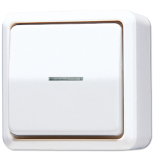 Выключатель контрольный для накладного монтажа 606KO5AWW Jung