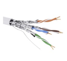 Кабель CAT 6, U/FTP, нг(А)-HF, бухта 305м, белый  RN6UFA01WH  DKC