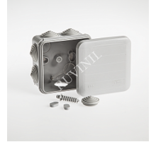 Коробка распределительная для о/п, 85х85х50мм  67041  Рувинил