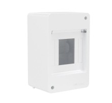 Щиток 4 мод настенный FRAME, белый, без дверцы  F04W0W0  DKC