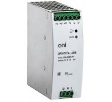 Блок питания OPS 220В AC/24В DC 120Вт ONI  OPS-DC24-120B  ONI