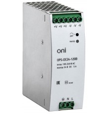 Блок питания OPS 220В AC/24В DC 120Вт ONI  OPS-DC24-120B  ONI