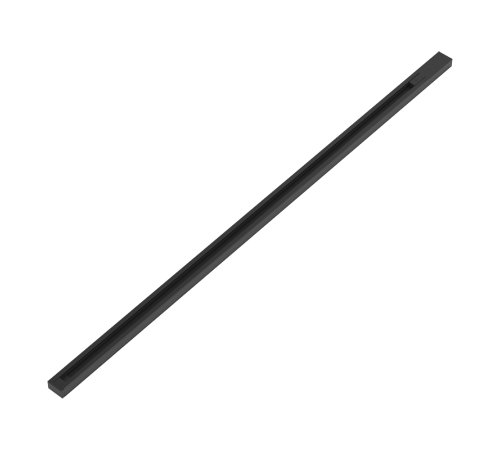 Шинопровод осветительный накладной 1м черный (с адаптером питания и заглушкой)  TR103  Gauss