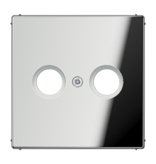 Крышка для телевизионной розетки; полированный хром  GCR2990TV  Jung