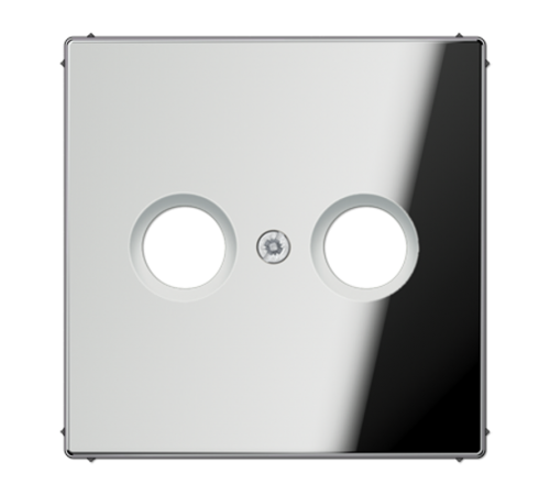 Крышка для телевизионной розетки; полированный хром  GCR2990TV  Jung