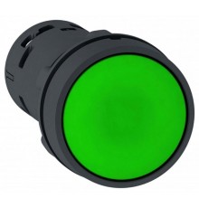 КНОПКА 22ММ ЗЕЛЕНАЯ С ВОЗВРАТОМ 2НО  XB7NA33 Schneider Electric