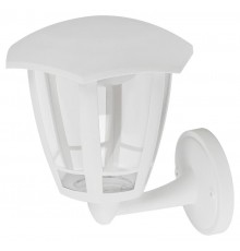 Садово-парковый светильник ДБУ 07-8-005 У1 Дели 1 настеннный белый  Б0057512  ЭРА