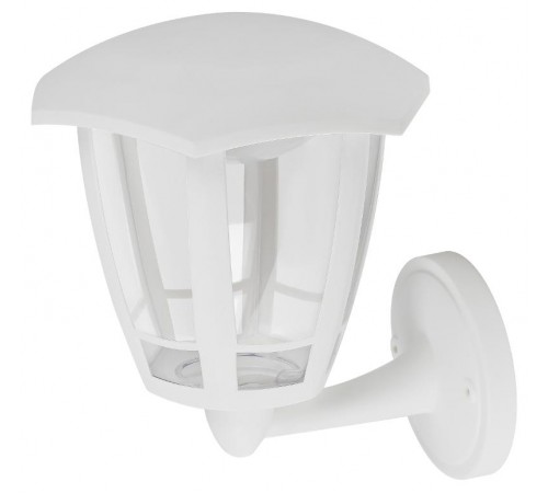Садово-парковый светильник ДБУ 07-8-005 У1 Дели 1 настеннный белый  Б0057512  ЭРА