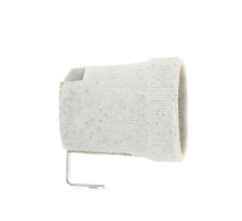 Патрон керамический Е27 с держателем PROxima  LHCe-E27-h  EKF