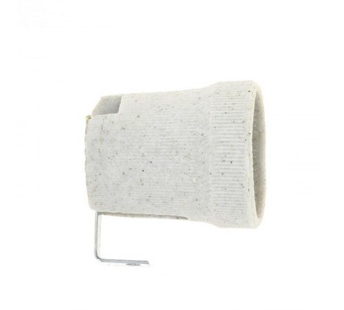 Патрон керамический Е27 с держателем PROxima  LHCe-E27-h  EKF