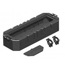 Модульная рамка Modul45 (с кожухом) MT4 45/2-2 208x76x40 мм (полиамид,черный)  7429139  OBO Bettermann