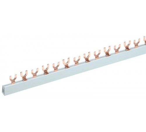 Шина соединительная типа FORK (вилка) 2Р 63А (дл.1 м)   YNS11-2-063  IEK